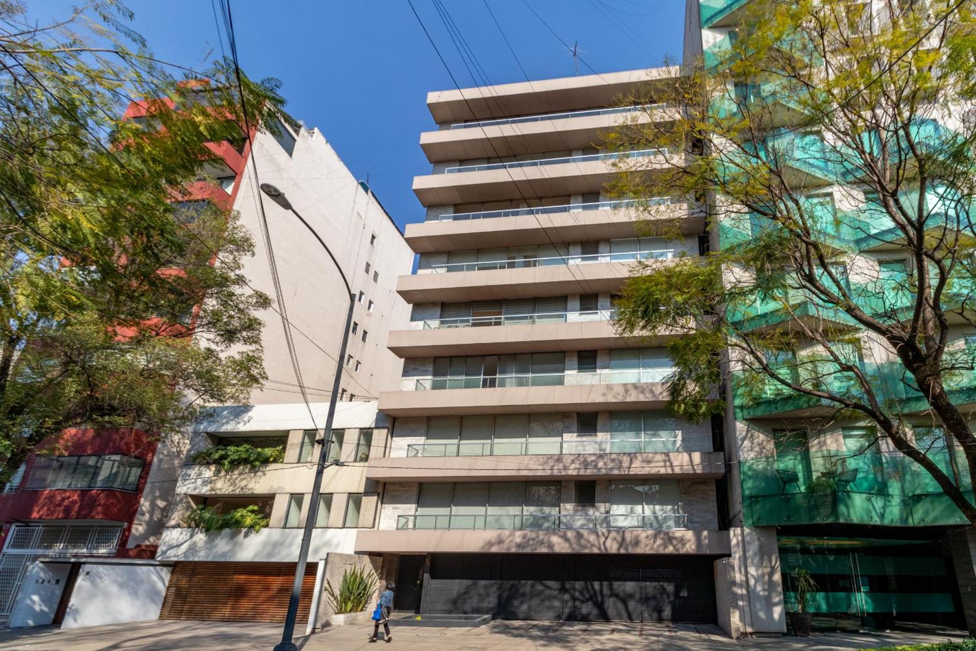 3Br Polanco Flat - Elevator- Parking- Laundry Apartment Mexico City Exterior photo